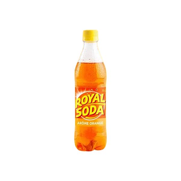 Boisson gazeuse saveur orange Royal Soda