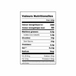 Yaourt à boire mangue Yop 500g valeurs nutritionnelles