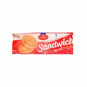 Biscuits Sandwich saveur vanille fraise Guarina x12