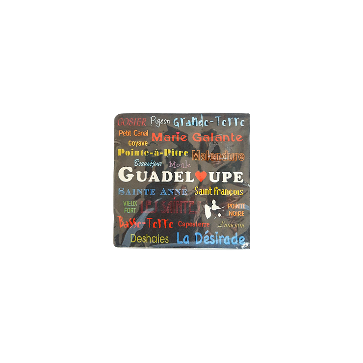 Serviettes papier villes de Guadeloupe x20 25x25