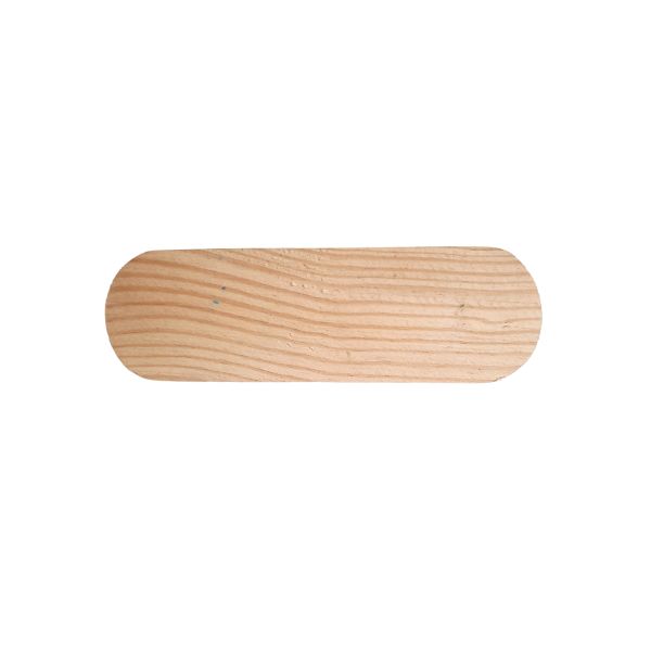 Brosse à main de lavage en bois ovale