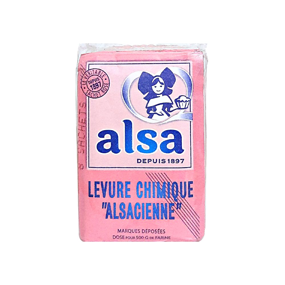 8 sachets levure chimique Alsacienne Alsa