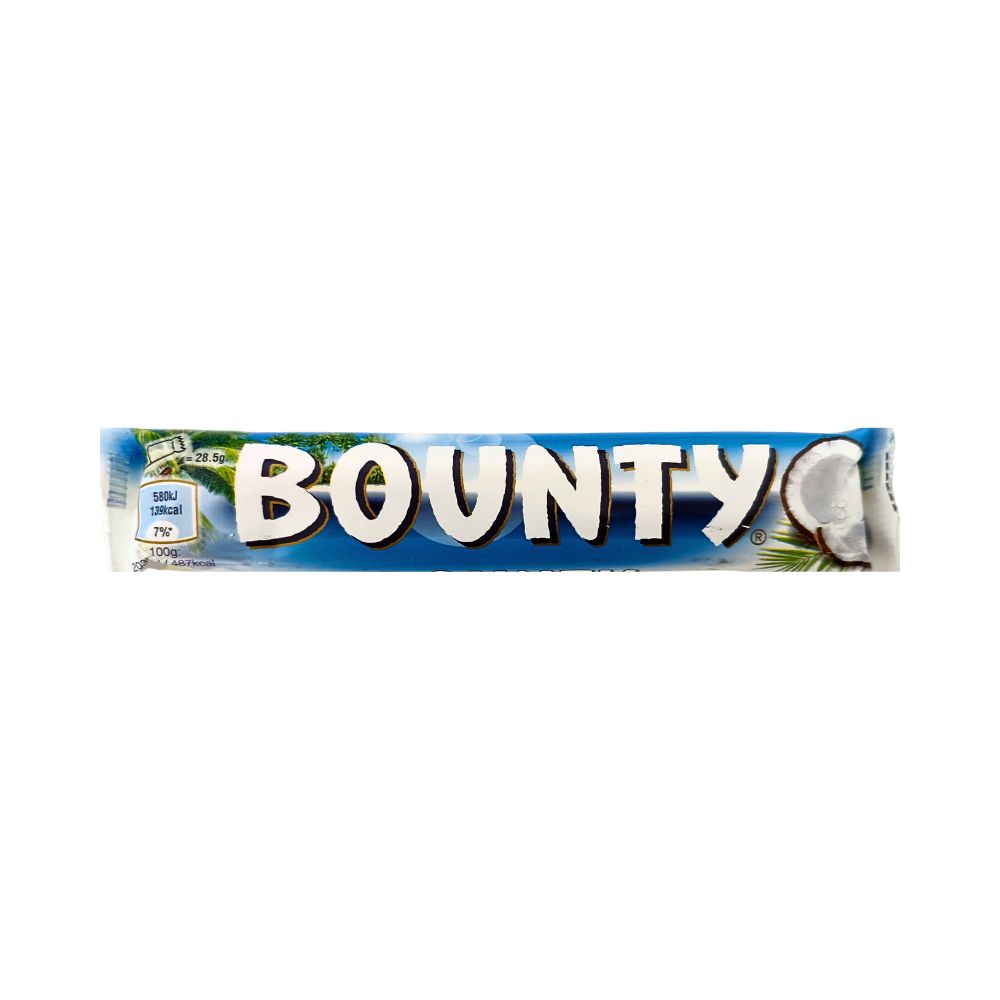 Chocolat au lait fourré de coco Bounty 57g