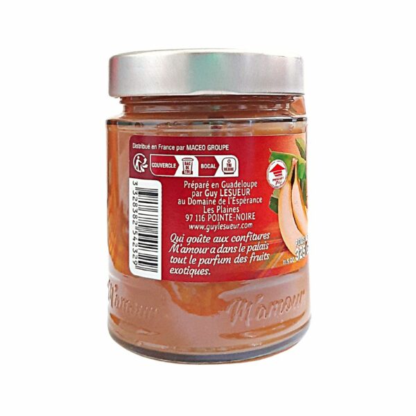Confiture extra Banane M'amour 325g Guadeloupe