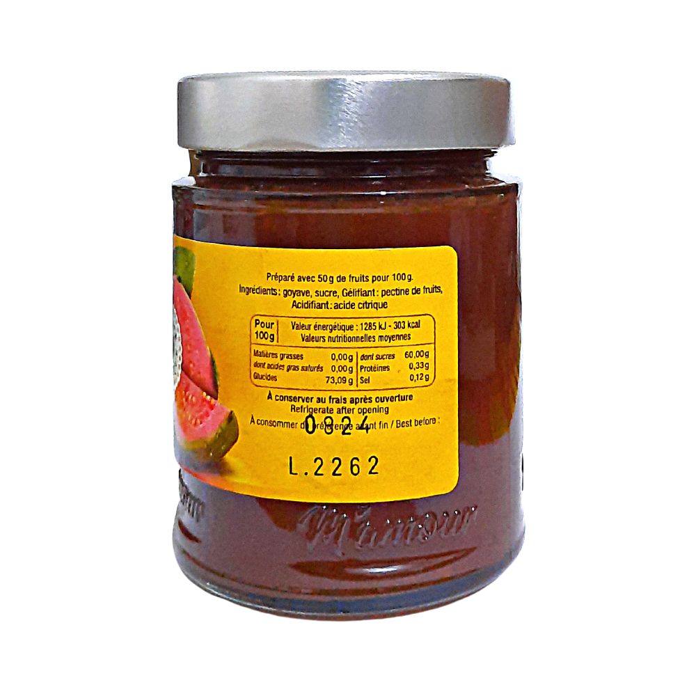 Confiture extra Goyave M'amour 325g guy lesueur