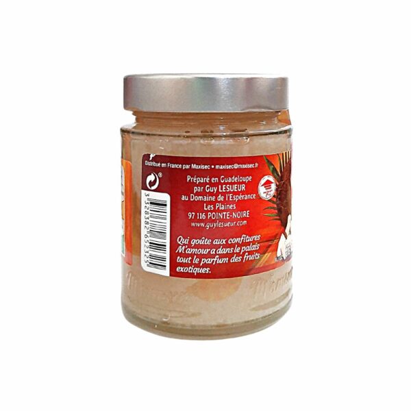 Confiture extra coco M'amour 325g artisanale guadeloupe