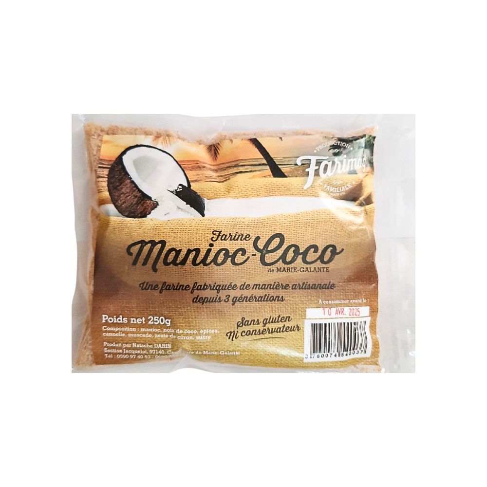 Farine Manioc-Coco de Marie-Galante 250g