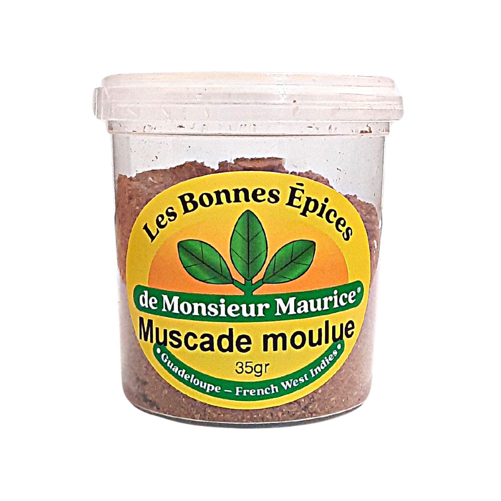 Muscade moulue Les Bonnes Épices de Monsieur Maurice 35g jarry