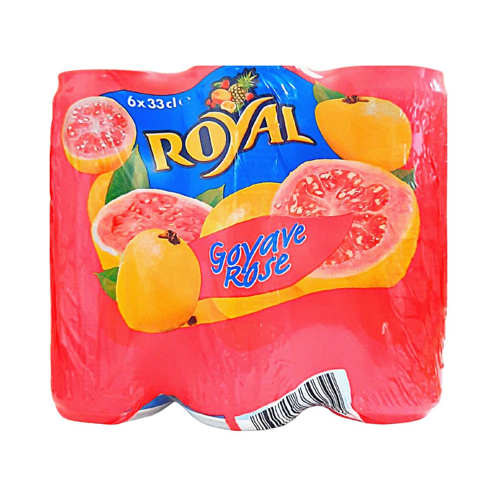 Pack de 6 jus Goyave Rose Royal 33cl