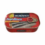 Sardines à l'huile végétale Delmonaco 125g