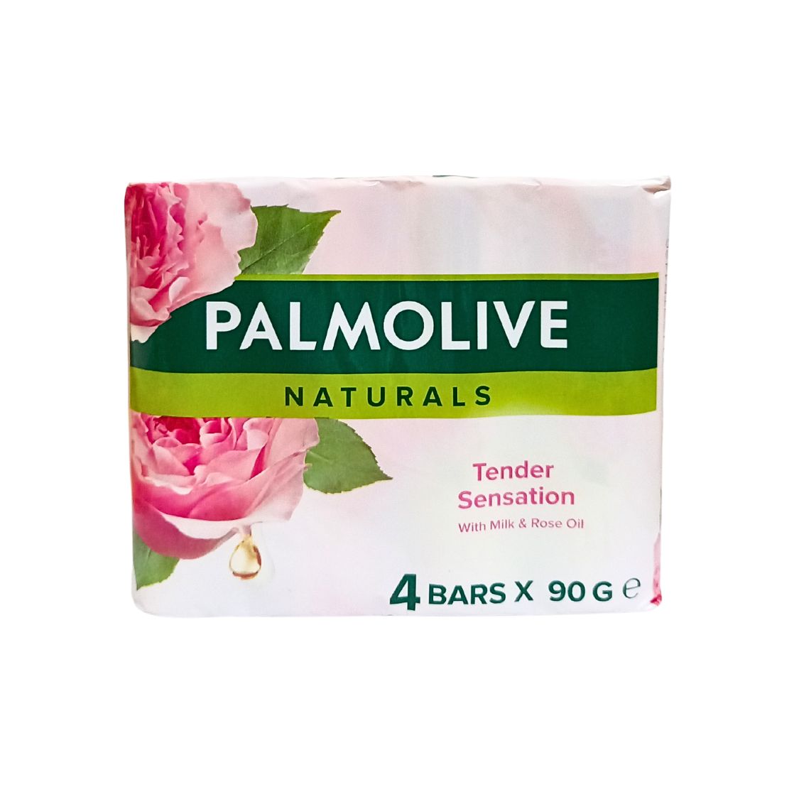 Savon Naturals Douce Sensation lait et rose Palmolive 4x90g