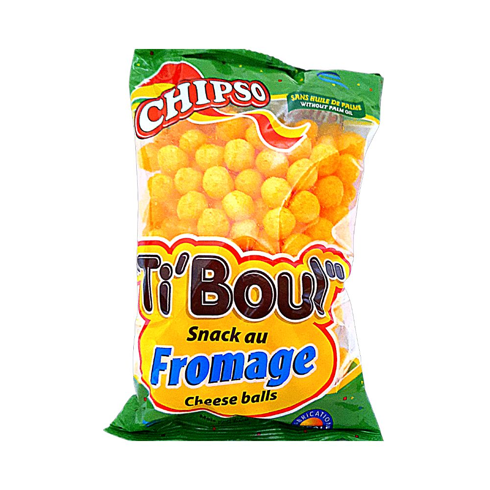 Ti'Boul snacks au fromage Cheese balls Chipso 75g