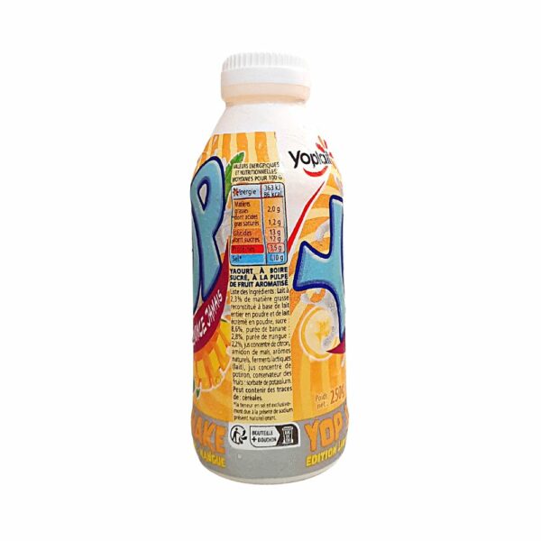 Yaourt à boire banane-mangue Yop & Shake Edition Limitée 250g guadeloupe shopping